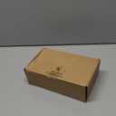 MEEDEE White and Gold Ribbon for Christmas Tree 2.5 Inch 6 Rolls 36 Yards Christmas Ribbons Gold Ribbons for Christmas Tree Decoration Garland Wire Mesh Ribbon for Wreaths