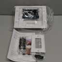 in Wall Cable Management Kit for TV, Recessed Outlet for Low Voltage Cables, TV Cable Hider Wall Kit, Cord Hider for Wall Mount TV, Wall Cable Management Box for Home & Office, White