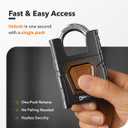 Heavy Duty Outdoor Combination Lock with 0.32" Cut-Resistant Shrouded Shackle Weatherproof High-Security Padlock with Code for Gates, Fences, Sheds, Storage Units 1-Pack, Black