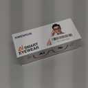 AI Smart Glasses for Men & Women  Powered by ChatGPT, Real-Time Translation, Bluetooth Glasses with Photochromic Lens, Music & Hands-Free Calling, UV & Blue Light Protection, Thin Temples (Black)