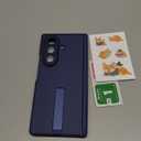 BXYJY for Samsung Galaxy Z Fold 7 Case with Stand, Compatible with MagSafe, Front Screen Protector, Camera & Hinge Protection, Slim Rugged Full Body Magnetic Phone Case for Samsung ZFold 7, Blue