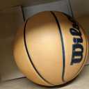 WILSON NBA Official Game Basketball - Brown, Size 7-29.5"