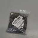 Swpeet 150Pcs 3/4 Inch - 20mm Bronze Multi-Purpose Metal D Ring Semi-Circular D Ring for Hardware Bags Ring Hand DIY Accessories (Bronze, 3/4 Inch)