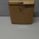 2-Tier Corner Bathroom Counter Organizer Makeup Cosmetic Storage, Tool-Free Installation Acrylic Vanity Shelf, Skin Care Organizer Perfume Tray for Countertop Bathroom, Dresser, Kitchen (Gold) (9" x 9" x 11.8")