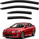 Rain Guards Window Visor for 2008-2017 Mitsubishi Lancer Out-Channel
