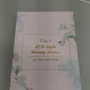 Dopsikn 7 Color Galvanic Machines  Red Light Therapy for Face and Neck, Face Massager Tool for Wrinkles, Double Chin, Vibrating Facial Massager with Thermals, White