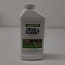 Liquid Fence Deer And Rabbit Repellent Concentrate 40 Ounces, Apply Year-Round