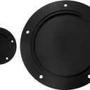 5 Hole Derby Cover Timing Points Cover Fit for Harley Twin Cam Dyna Softail Touring Road King Electra Glide Street Glide Road Glide Tri Glide 1999-2017 103 Black