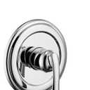 ELLO&ALLO Shower Faucet Set with Valve, Single Handle Tub and Shower Faucet Combo Set, Chrome (Valve Included)