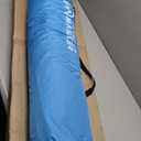 OutdoorMaster Beach Tent Sun Shelter for 3-4 Person, Pop Up Beach Tent Easy Setup with Sandbags, Portable Sun Shade Canopy with Carrying Bag for Beach & Outdoor, UPF50+ UV Protection, Family Size (X-Large, Blue)