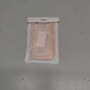 Anuck for iPhone SE Case 2022/2020, iPhone 8/7 Case Wavy Edge Clear Back Design, Anti-Slip Grip Cute Wave Curly Frame Shape Shockproof Soft TPU & Hard Bumper Protective Phone Cover, Clear Pink