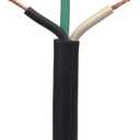 Yddecw Black Wire 14AWG)3 SJOOW Cable 300v 90°C
