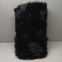 ISEAU Black Rug Super Soft Shaggy 4x6 Feet Rugs for Bedroom, Fluffy Area Rug for Living Room Floor Rug, Fuzzy and Comfy Carpet Nursery Shag Rug for Kids Boys Room Decor