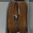 DREAM PAIRS Men's House Slippers Moccasin Indoor Outdoor Fuzzy Furry Loafers Suede Leather Warm Comfortable Shoes (12, Tan)