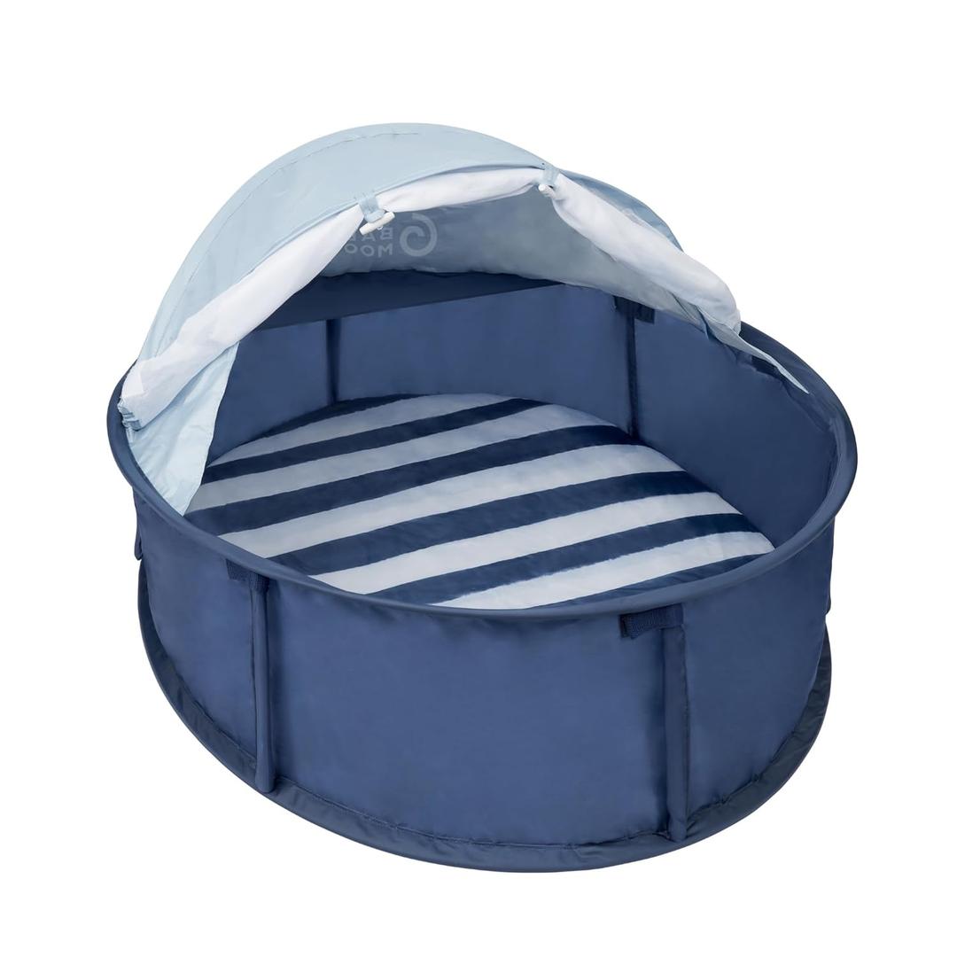 Babymoov Babyni Anti-UV Pop-Up Tent, UPF 50+ Sun Protection, Portable Baby Sun Shelter with Mosquito Net, Lightweight Travel Tent for Beach, Park & Outdoor Use