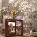 Vetbuosa Memorial Gifts for Loss of Mom, Mother's Day Gift for Mom in Heaven, Bereavement Picture Frame, Sympathy Gifts for Loss of Mother, Remembrance Funeral Condolence Grief Gift,Fits 4x6 In Photo
