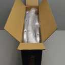 TABEKE Shower Chair for Inside Shower, Heavy Duty Shower Chair with Backrest & Padded Armrest, Height Adjustable Shower Bench, Shower Seat for Bathtub, Elderly and Disabled (Medium, Off White/Dark Gray)