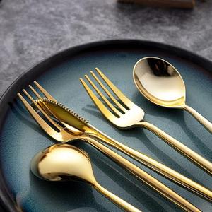 LIYH 100 Pcs Gold Plastic Silverware Disposable, Plastic Gold Utensils Heavyduty - Disposable Cutlery Includes Knives Forks and Spoons for Party, Birthday,Wedding Events