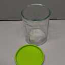 Premium Sourdough Starter Jar - 40oz Large Sourdough Jar with Marked Feeding Band, Thermometer, Scraper, Cloth Cover and Silicone Lid/Base, Wide Mouth Starter Kit - Green (40oz (1 Pack))