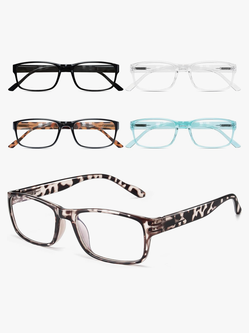 Gaoye Reading Glasses Men/Women, Eyeglasses, Blue Light Readers for Men/Women, Computer Eye Glasses, Cheaters, +1.0