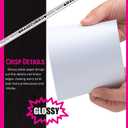 Inkjet Photo Paper 8.5x11 Inches,Glossy 200 Sheets 70 lb/258 gsm Premium Heavyweight Photographic Paper for Inkjet Printer Instant Dry Professional Postcard Picture Use Dye Ink