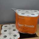 Amazon Basics 2-Ply Flex-Sheets Paper Towels, 6 Basics Rolls = 20 Regular Rolls, Everyday Value with 150 Sheets per Roll,