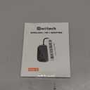 Swiitech Bluetooth Transmitter Receiver, 2-in1 Wireless Adapter for Airplane, Bluetooth 5.3 Transmitter for TVs, Gym Equipment, Cars,Use with 3.5mm Jack and RCA Cable