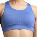 Champion Women's Infinity Racerback Sports Bra, Moderate Support, Seamless, Moisture Wicking (Large)