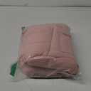 Wandering Nature Work Tote Bag with Cup Holder, Nurse Bag 2 Set, 15.6" Laptop Compartment & Trolley Sleeve for Women, Travel (Pink)