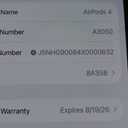 Apple AirPods 4 Wireless Earbuds, Bluetooth Headphones, Personalized Spatial Audio, Sweat and Water Resistant, USB-C Charging Case, H2 Chip, Up to 30 Hours of Battery Life, Effortless Setup for iPhone