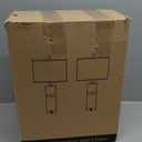 Natural Alabaster Table Lamps Set of 2 - Table Lamp with Night Light for Bedroom,Nightstand Lamps with USB Ports,Bedside Lamps with Linen Fabric Shade for Living Room,Bedroom,Office,Bar(Bulb Included) (Gold-3)