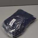 Fixwal Navy Blue Stretch Table Cloth Rectangle 2 Pack 6Ft, Spandex Fitted Table Covers Washable for Party, Trade Show, Banquet, Wedding, Buffet