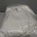 SureFit Essential Twill Straight Long Dining Chair Slipcover, Dining Chair Cover with Cotton Solid Design, Long Straight Skirt and Corner Pleats, Machine Washable, White