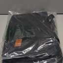 Canvas Tote Bag Purse for Women with Zipper Closure, Individual Compartments & Bottom Support (Large, Black)