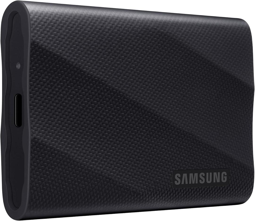 Samsung T9 Portable SSD 2TB, USB 3.2 Gen 2x2 External Solid State Drive, Seq. Read Speeds Up to 2,000MB/s for Gaming, Students and Professionals, MU-PG2T0B/AM, Black