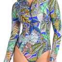 La Blanca Women's Long Sleeve Paddlesuit, XS