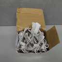 PREXTEX 100-Count Ultra Bright Christmas Lights - 20 ft Clear StringLights on White Wire - Incandescent Xmas TreeLights for Indoor and Outdoor Decorations