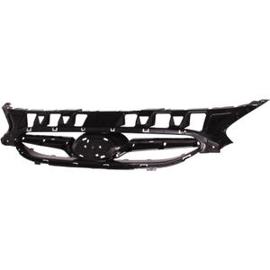 TYG Front Grille Fit for 2012-2013 Hyundai Accent Sedan & Hatchback, OE Style Replacement Non-Active Exterior Grille, Replaces 86351-1R000 HY1200161