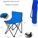 Portable Sauna Chair, Fast Folding, Ideal for Sauna, Fishing, Lightweight Compact Backpack Chairs, Bule, Small