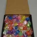 Sauyoza 38 Pack Light Up Rings Christmas Party Favors for Kids 4-8 8-12, Goodie Bags Stuffers Treasure Box Toys for Classroom Prizes, Birthday Glow in The Dark Party Supplies Favors for Kids