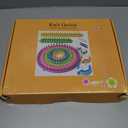 READAEER Knitting Loom Kit with Pompom Maker, Round Knitting Loom for Hat, Rectangular for Blanket Scarf Shawl, Knitting Loom Kit for Beginner