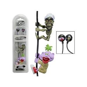 NECA Scalers - 2" Characters - "Peanut" And "Achmed" Toy Figures 2 Pack With Custom Earbuds