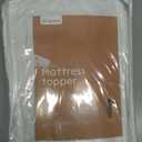 Ultra Soft Full Size Mattress Topper - Cloud-Like Mattress Pad for Back Pain Relief - Breathable Cooling Material for Hot Sleepers