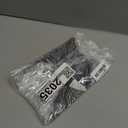 Danpoo Small Floating Shelf for Wall Storage, Mini Display Shelf for Collectibles, Metal Wall Shelf for Bathroom/Living Room/Kitchen/Bedroom(Black, 8")