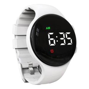 Vibrating Alarm Reminder Watch Silent Wake Up Watch - with Multi Alarms and Lock (White)