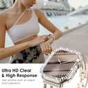 2 x Surace Bling Apple Watch Case with Screen Protector Compatible with Apple Watch Series 11 Series 10 42mm, Crystal Diamond Overall Protective Case Face Cover Bumper 42mm, Clear