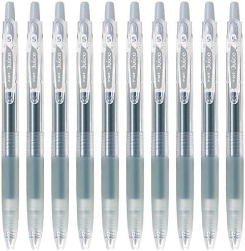 Pilot Juice 0.5mm Gel Ink Ballpoint Pen, Gray Ink, Value Set