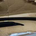 Window Visors for 2007-2013 Chevy Silverado & GMC Sierra 1500 Extended Cab, Rain Guards Vent Deflector Shade Dark Smoke 2007-2014 Silverado & Sierra 2500 HD/ 3500 HD, Tape-On, 4PCS