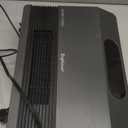 Brightown Smart Wall Heater, 1500W Electric Space Heater for Indoor Use, 5 Optional Modes, Adjustable Thermostat, Remote Control, Energy Efficient Easy-Mount Heater for Bedroom, Works with Alexa, Grey (Standard Plug)