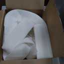 Delta Children Extra Long Foam Bedrail Bumper - Guardrail for Toddlers & Kids with Water-Resistant, Non-Slip & Machine Washable Cover - 2pk, White